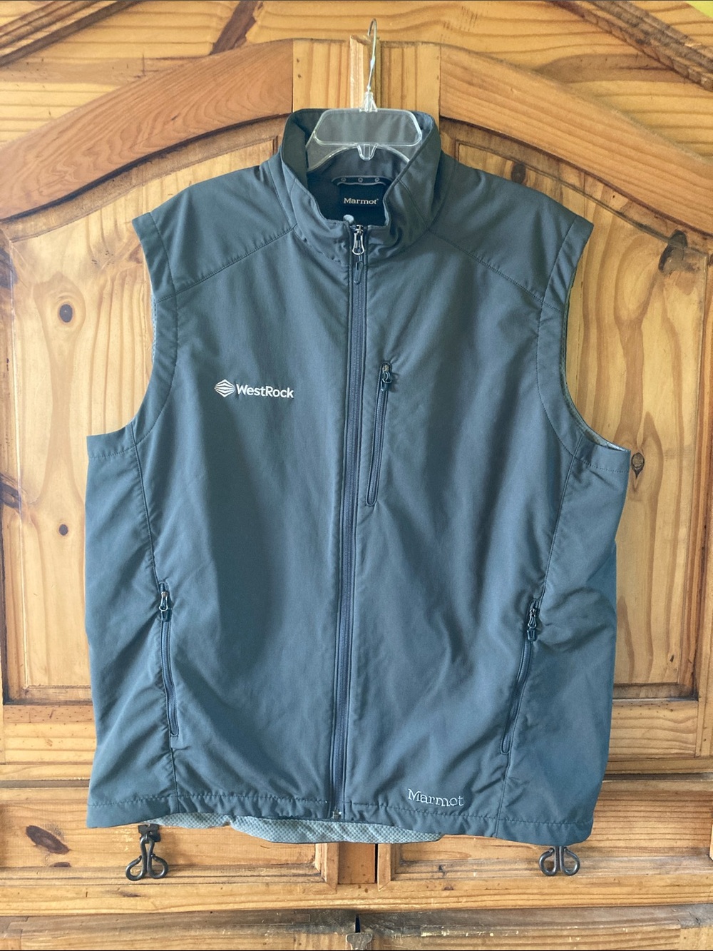 Men Marmot WestRock gray vest size XXL